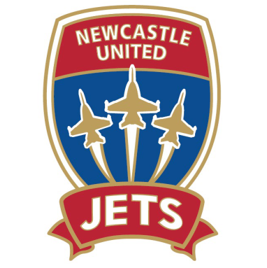 Newcastle Jets Football club logo.