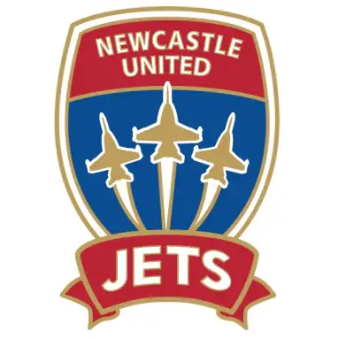 Newcastle Jets Football club logo.