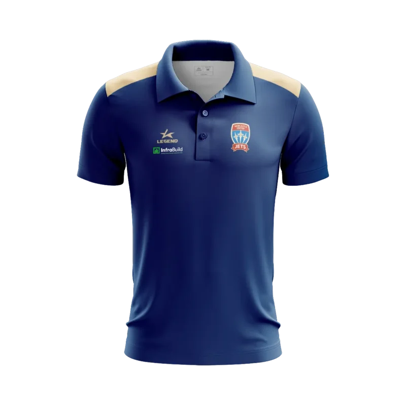 Newcastle Jets FC Academy 2024 Player Polo Shirt