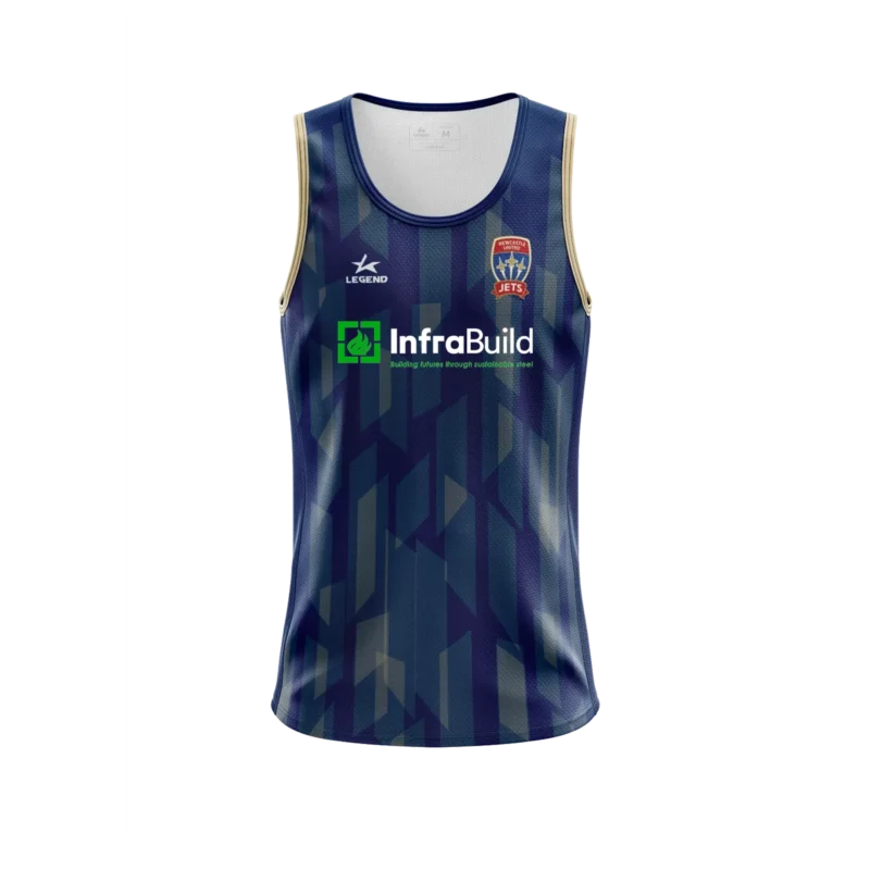 Newcastle Jets FC Academy 2024 Training Singlet