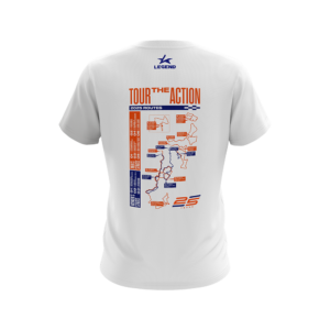 2025 Santos Tour Down Under Race Stages T-Shirt - 25 years collection