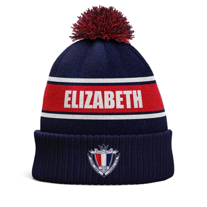 Elizabeth Rugby Union FC - Pom Pom Beanies