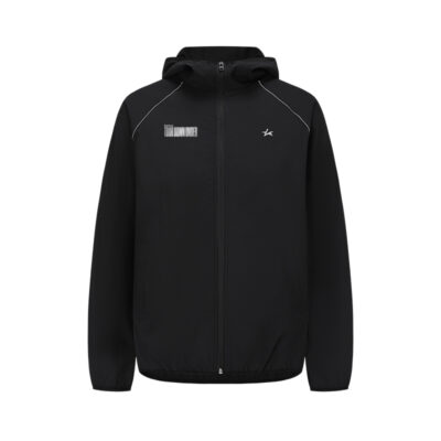 2026 Santos Tour Down Under Packable Jacket (Black)
